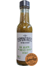 Kiwi, Jalapeño & Cracked Pepper Hotsauce - 160ml