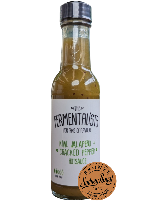 Kiwi, Jalapeño & Cracked Pepper Hotsauce - 160ml