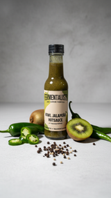 Kiwi, Jalapeño & Cracked Pepper Hotsauce - 160ml
