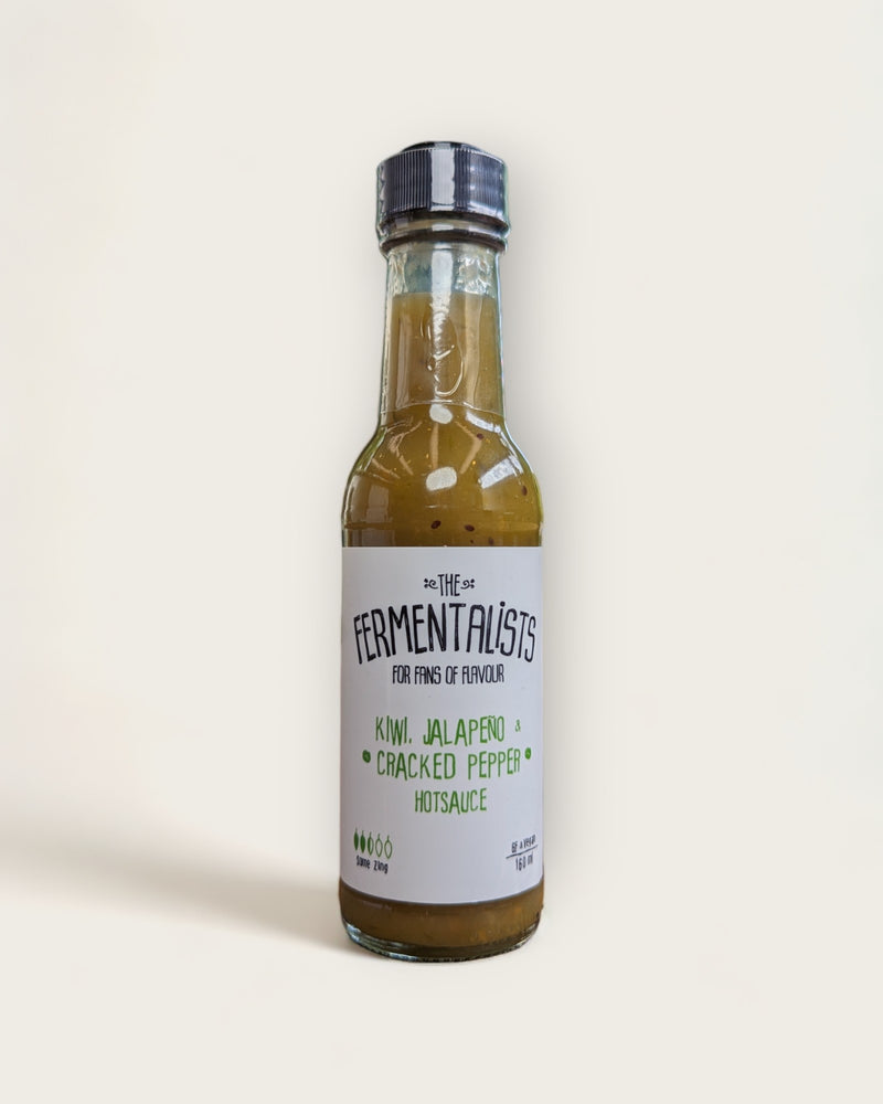 Kiwi, Jalapeño & Cracked Pepper Hotsauce - 160ml