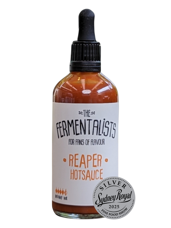 Carolina Reaper Fermented Hotsauce - 100ml Dripper Bottle